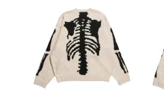 kapital キャピタルボーンニット 正規品 KAPITAL(キャピタル) / 5G ウール BONEクルーセーター (キナリ) 25AW