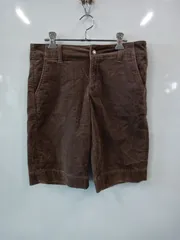 ピ209●GAP●ギャップ●コーデュロイ●ハーフパンツ●size2●茶