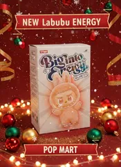 ⭐️ 【正規品・未開封】ラブブ　Labubu Big into Energy 1ピース ぬいぐるみ ポップマート らぶぶ エナジー 新品