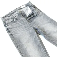 upper hightsアッパーハイツ▼ストレッチスリムテーパードデニム▼21インチ▼ウエスト約70cm