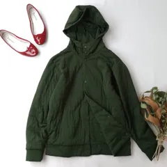 snow peak スノーピーク Flexible Insulated Parka フーデッド 中綿 ジャケット パーカー アウター 羽織 S カーキ グリーン系(107Y+8302)25F☆