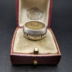 GARNI ガルニ ピンキーリング 7号 幅広 ヴィンテージ SILVER - メルカリ