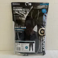 未開封品　メンズ　遠赤加工BODY TOUGHNESS JW-165  ブラック3L 前開きタイプ　インナー