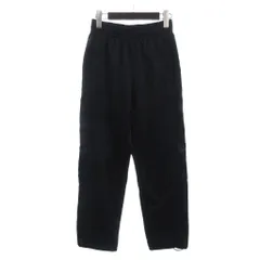 ナイキ NIKE THERMA パンツ イージー プリント ロゴ 裏起毛 黒 ブラック S
