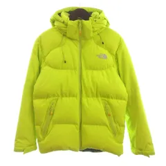 ザノースフェイス THE NORTH FACE モーション ダウンジャケット MOTION DOWN JACKET ブルゾン フルジップ ロゴ 刺繍 NSJ1DG57 黃 イエロー 95 ☆AA★