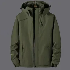 マウンテンパーカー 裏起毛 ウインドブレーカー メンズ 裏フリース ジャケット 防寒着 あったか 防寒 保温 アウター ブルゾン ジャンパー 長袖 ジップアップ アウトドア ライトアウター 撥水 防風#sam460