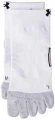 [アンダーアーマー] ショートパンツ UA 5 Toe socks WHT/BLK 日本 LG (日本サイズL相当) [White / / Black] [L]