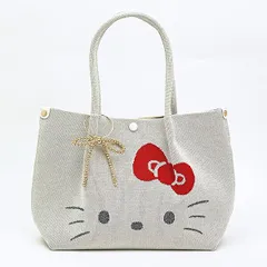 サンリオ ハローキティ トートバッグ アイボリー Sanrio