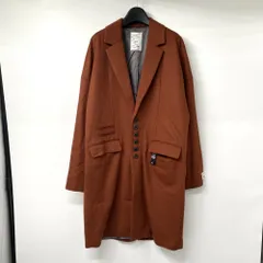 【中古】SHAREEF 15AW ウールチェスターコート サイズ2 ブラウン シャリーフ [17]のサムネイル