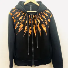 ニール・バレット サンダーボルトプリントジップアップフーディ