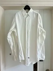 ポロラルフローレン 白 コットン シャツ 100 / M