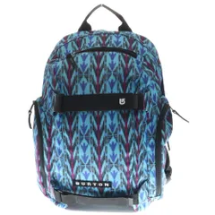 BURTON (バートン) 総柄 ロゴパッチ バックパック リュック ブルー/ブラックのサムネイル