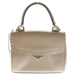 MICHAEL KORS (マイケルコース) サッチェル 2WAY ハンドバッグ ショルダーバッグ ベージュ レザー