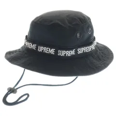 SUPREME (シュプリーム) 18SS Military Boonie ミリタリーブーニーハット 帽子 ブラック