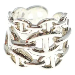 HERMESエルメスシェーヌダンクルアンシェネリングシルバーPM 56 HERMES（エルメス） リング シェーヌダンクル アンシェネ PM 56号