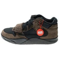 NIKE (ナイキ) ×TAVIS SCOTT JORDAN JUMPMAN JACK TR CJ1 T-REXX FZ8117-204 ×トラヴィス スコット ジョーダン ジャンプマンジャック ハイカットスニーカー US10.5/28.5cm