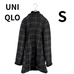 UNIQLO チェック柄フリースジャケット S