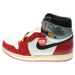 NIKE (ナイキ) ×UNION AIR JORDAN 1 RETRO HIGH OG Chicago HV8563-600 ユニオン エアジョーダン1 ハイ ハイカットスニーカー シカゴ レッド/ホワイト US9.5/27.5cm