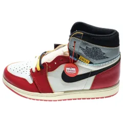 NIKE (ナイキ) ×UNION AIR JORDAN 1 HIGH Chicago/Shadow ユニオン エアジョーダン 1 ハイカットスニーカー マルチカラー US8/26cm HV8563-600