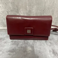 GIVENCHY ジバンシー　セカンドバッグ　クラッチバッグ　赤茶色　4gロゴ入り