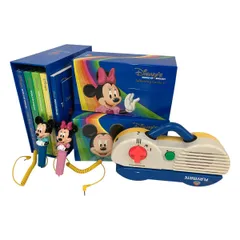 【お買特】DWE 最新版　トークアロングセット DWE ディズニーワールドファミリー 両面トークアロング・Q＆Aカード