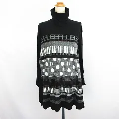 極美品　近年タグ　タグ付き✨エイココンドウ　ワンピース　ジレ　バルーン　メッシュ 極美品 タグ付き✨エイココンドウ ワンピース ジレ バルーン メッシュ