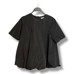 美品✨BLAMINKブラミンク クルーネックパフショートスリーブ ブラック