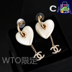 【今日特価】Chanel シャネル 浅金色ハート型イヤリング 最新潮流に追いつく早春モデル ??