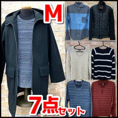 メンズ/紳士服 まとめ売り7点 Mサイズ SHIPS/ZARA/URBAN RESEARCH他 アウター/ニット/トップス他 現状品 YMO12-001-07/100