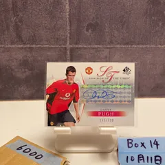 2004 Upper Deck SP Authentic Danny Pugh 145/590 直筆サインカード Manchester United Sign of the Times カード
