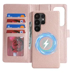 新品 対応 Galaxy S25 Ultra ケース 手帳型 MagSafe対応 ギャラクシーs25ウルトラ ケース マグセーフ カード収納 耐衝撃 分離式 2in1 ギャラクシーs25ウルトラ / SC-52F / SCG32 スマホケース ワイヤレス充電対