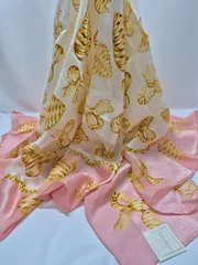 新品未使用❗NINA RICCI レディーススカーフ シルク100%