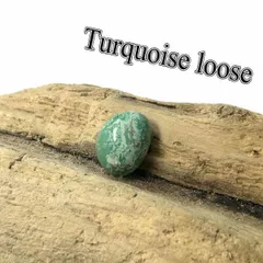 tru-10 ターコイズマウンテンTurquoise mountain【アリゾナ州】ターコイズ  ルース カボション アクセサリー/材料/彫金/コレクション