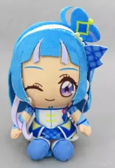 【中古】ぬいぐるみ キュアウインク コロっとまんまる プリフェイスぬいぐるみ～キュアウインク・キュアズキューン・キュアフレンディ・犬飼こむぎ～ 「映画キミとアイドルプリキュア♪ お待たせ!キミに届けるキラッキライブ!」