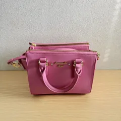 Samantha Vega サマンサベガピンク リボン付きショルダーバッグ