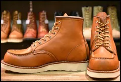 【7D 良品 23年】レッドウィング 875 アイリッシュセッター 茶 オロレガシー モックトゥ レースアップ 編み上げ ブーツ redwing HOPESMORE【FK137】