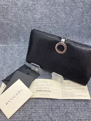 BVLGARI　ブルガリ　長財布　サークルロゴクリップ　5136