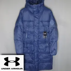 UNDER ARMOUR アンダーアーマー (新品)/メンズ110サイズ/インフラレッドダウンパファーダウンジャケット ロング丈コート/달순ヴィンテージ143