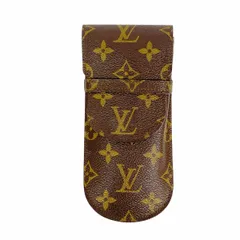 ⭐極美品⭐ルイヴィトン モノグラム メガネケース 楽天市場】LOUIS VUITTON ルイヴィトンブラウン ダークグレー