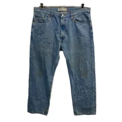 メキシコ製 Levi's 505 デニムパンツ W38 ライトブルー ジップアップ アメカジ ジーンズ デニム コットン ビッグサイズ 2511-327