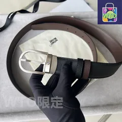 【今日特価】Horseshoe Buckle ホースシューバックル レザーベルト