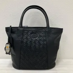 6604　IBIZA　イビザ　イビサ　ハンドバッグ　レザー　ブラック　黒　レディース　編み込みレザー　シンプル　きれいめ　上品