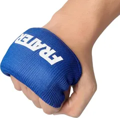 Frater International インナーグローブ バンテージ ボクシング MMA キックボクシング メンズ レディース 両手セット パンチング ミット打ち ハンドラップ 拳保護 (ブルー,  Free)