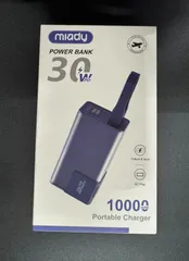 Miady モバイルバッテリー コンセント一体型 10000mAh 30Wのサムネイル