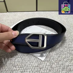 【今日特価】Tom Ford Double-Side Premium Leather Belt エレガントなデザイン