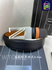 【今日特価】Ermenegildo Zegna メンズスリムカットベルト