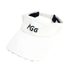 PGG PEARLY GATES パーリーゲイツ  サンバイザー  ホワイト系 FR [240101558304] ゴルフウェア ストスト
