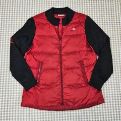 アディダス ゴルフ ニット袖 軽量ダウン メンズ100