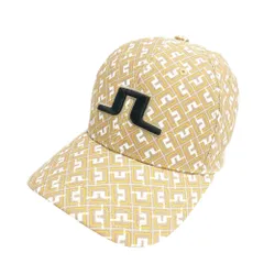 J.LINDEBERG ジェイリンドバーグ  キャップ 総柄 ベージュ系 ONE [240101569682] ゴルフウェア ストスト