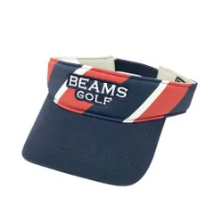 BEAMS GOLF ビームスゴルフ  サンバイザー  ネイビー系 55-57 [240101574404] ゴルフウェア ストスト